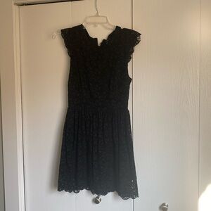 talula black lace dress